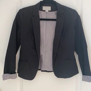 H&M tailored black blazer